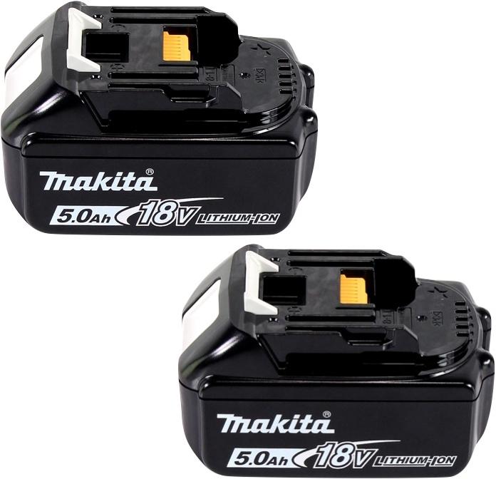 Produktbild Makita Power Source Kit 18 V mit 2x BL 1850 B 5,0 Ah Akku ( 197280-8 ) + DC 18 SH Doppel Ladegerät ( (18 V)