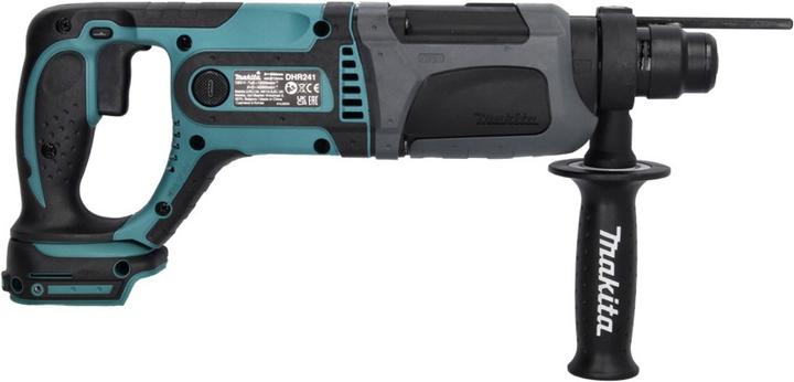 Produktbild Makita DHR 241 Z Akku Bohrhammer 18 V 2,0 J SDS plus + 5 tlg. Bohrer Set - ohne Akku, ohne Ladegerät (Akkubetrieb)