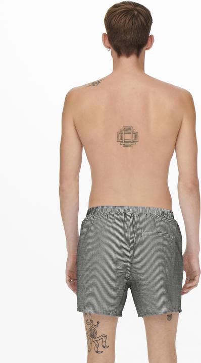 Image du produit Only & Sons Onsted Stripe Seersucker Swim Noos (XS)