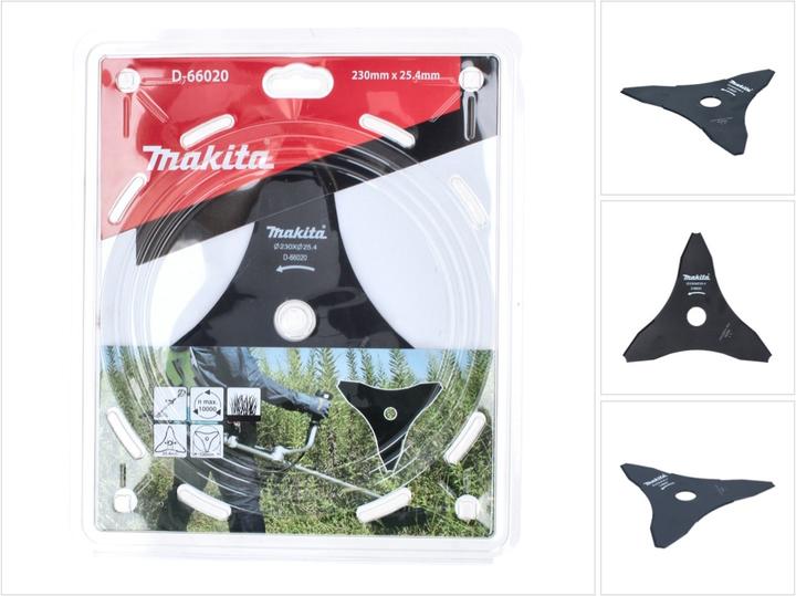 Produktbild Makita Dickichtmesser ( D-66020 ) (Rasentrimmer, Rasenmäher Messer + Ersatzmesser Gartenmaschinen)
