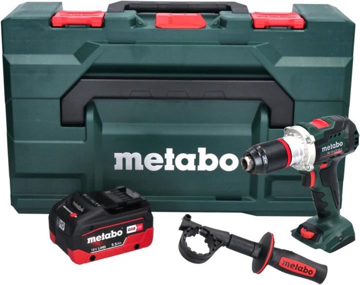 Image du produit Metabo BS 18 LTX BL I Perceuse-visseuse sans fil 18 V 130 Nm + 1x batterie 5,5 Ah + metaBOX - sans chargeur (Fonctionnement sur batterie)