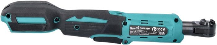 Actual product image Makita PWR 180 RA1 Battery ratchet screwdriver 18 V 47.5 Nm 1/4" 3/8" + 1x battery 2.0 Ah + charger (1/4")