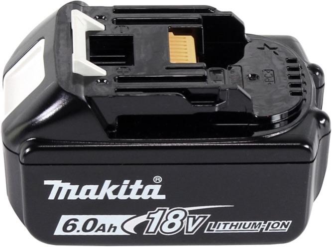 Produktbild Makita DWR 180 G1J Akku Ratschenschrauber 18 V 47,5 Nm 1/4" 3/8" + 1x Akku 6,0 Ah + Makpac - ohne La (Akkubetrieb)