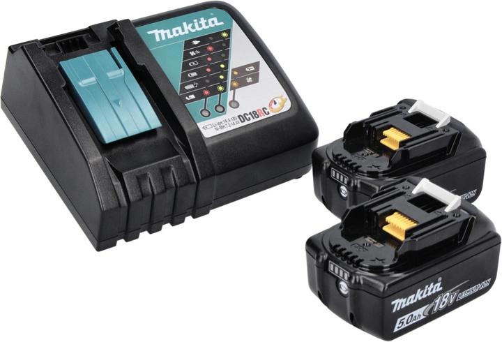 Produktbild Makita DMR 301 RT Akku Baustellenradio 12 V max. - 18 V DAB / DAB+ / Bluetooth + 2x Akku 5,0 Ah + La (AM, FM, DAB+, DAB, Bluetooth)