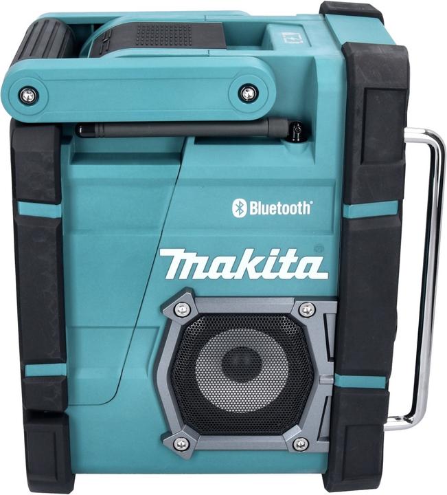 Produktbild Makita DMR 301 RG Akku Baustellenradio 12 V max. - 18 V DAB / DAB+ / Bluetooth + 2x Akku 6,0 Ah + La (AM, FM, DAB+, DAB, Bluetooth)