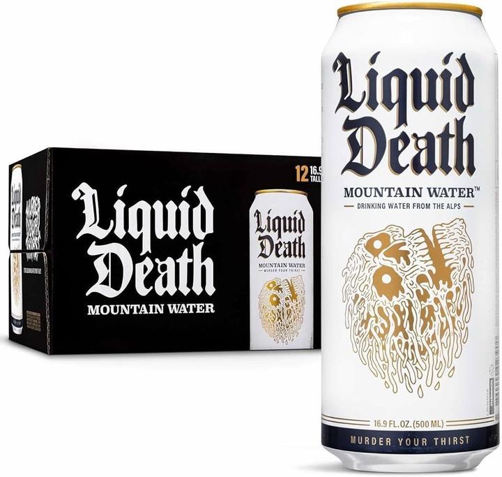 Produktbild Liquid Death Mountain Water (12 x 50 cl)
