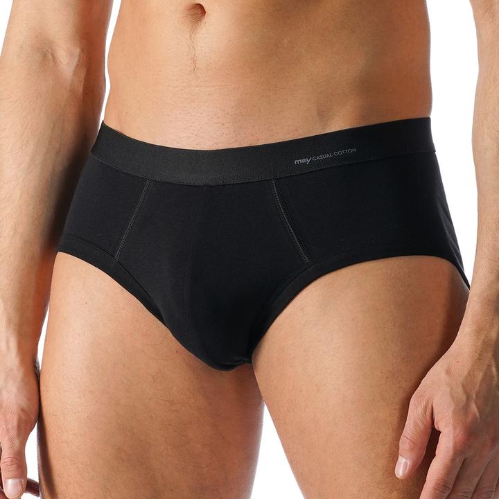 Immagine prodotto Mey Confezione da 3 slip casual in cotone con fascia in vita intrecciata - mutande (L, confezione da 3)