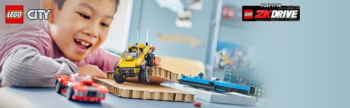 Produktbild LEGO City Rennfahrzeuge Kombiset (60395, LEGO City)