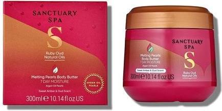 Image du produit Spa Ruby Oud Beurre corporel perlé fondant au beurre de karité et à l'huile d'argan 300g (Crème pour le corps)