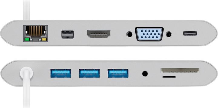 Produktbild Goobay USB-C Multiport-Adapter (USB-C, 11 Ports)
