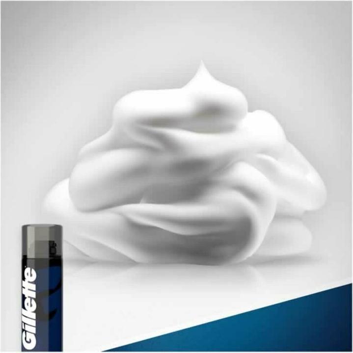 Actual product image Gillette Basic foam for normal skin (200 ml, Shaving gel)