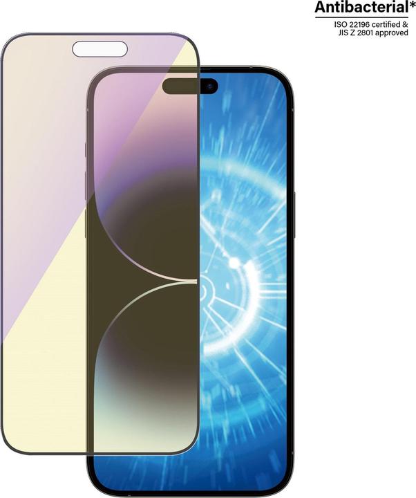 Immagine prodotto PanzerGlass Pellicola protettiva Ultra Wide Anti Bluelight iPhone 14 Pro Max (1 Pezzo/i, Apple iPhone 14 Pro Max)