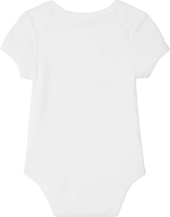 Actual product image Vertbaudet Bio-Kollektion: 3er-Pack Baby Schlupfbodys mit kurzen Ärmeln (92, 98)