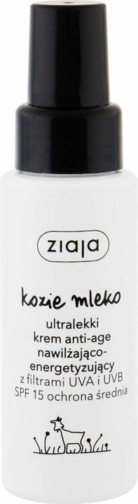 Actual product image Ziaja Goat'S Milk Ultralight Face Cream Spf15 - Smoothing Face Cream (50 ml)