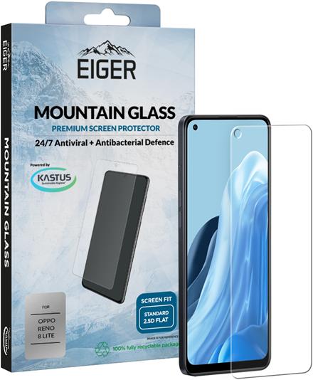 Produktbild Eiger Mountain Glass Clear (1 Stück, Oppo Reno 8 Lite 5G)