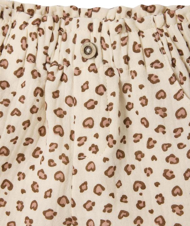 Vertbaudet Baby Shorts aus Musselin mit Leo-Print