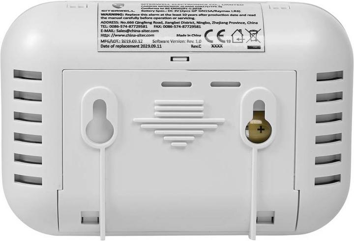 Produktbild Smartwares Kohlenmonoxidmelder