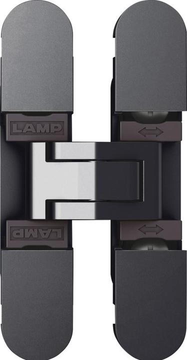 Productafbeelding Osculati M+AMMAtg-belscharnier HES, 3D, zwart