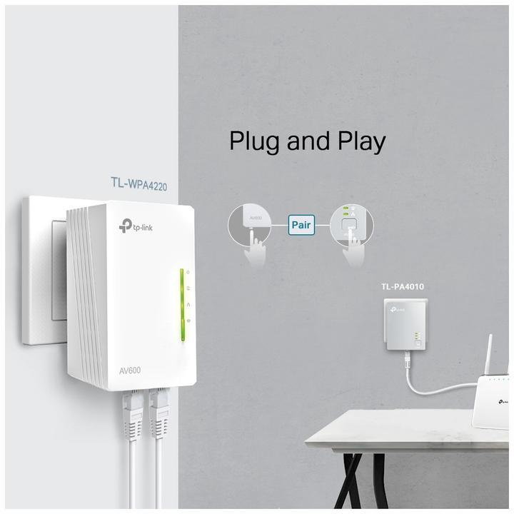 Image du produit TP-Link Tl-Wpa4220t Kit (500 Mbit/s)