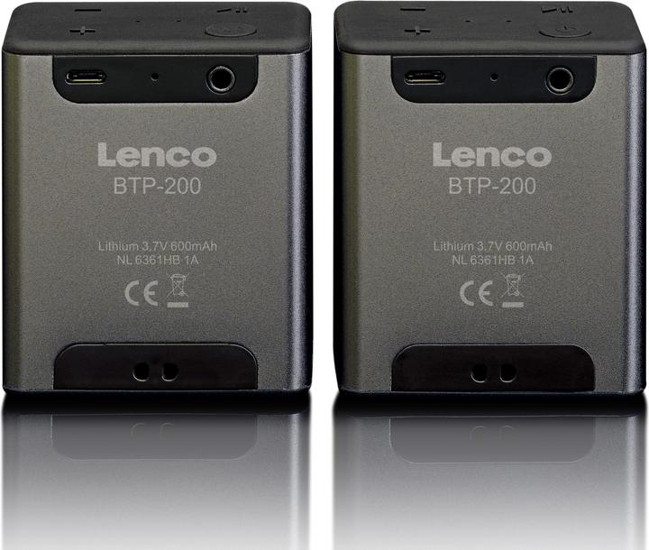 Actual product image Lenco Btp-200 (8 h, Rechargeable battery operated)