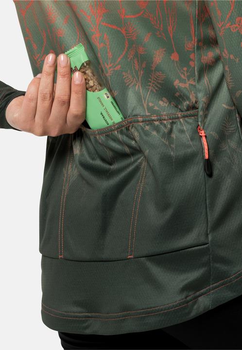 Actual product image Jack Wolfskin Morobbia Fz L/S Print W (L)