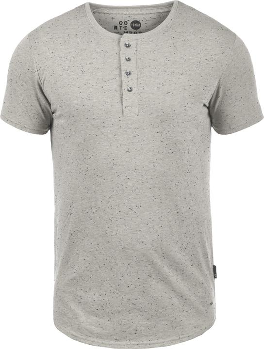 Immagine prodotto Solid Thai T-Shirt A Maniche Corte Maglietta Da Uomo Con Collo Grandad In Cotone 100% (M)