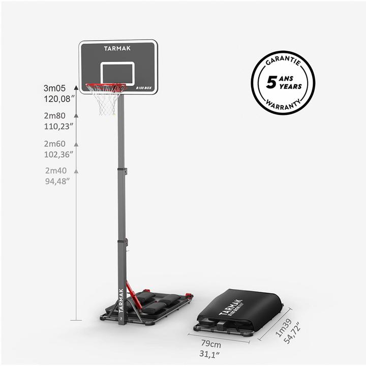 Actual product image Tarmak B100 EASY