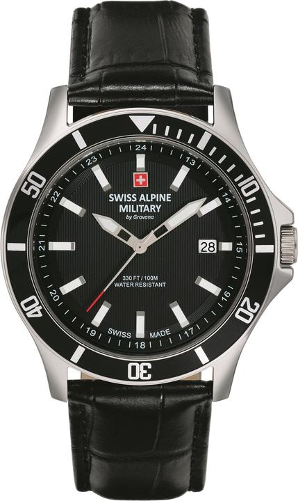 Immagine prodotto Swiss Alpine Military Collezione CHALLENGER - Montre quartz swiss made (Fatto in Svizzera, 42 mm)