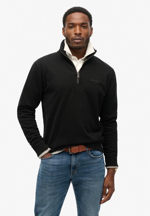Produktbild Superdry Sweatshirt Casual Bequem sitzend Essential Logo Henley (S)