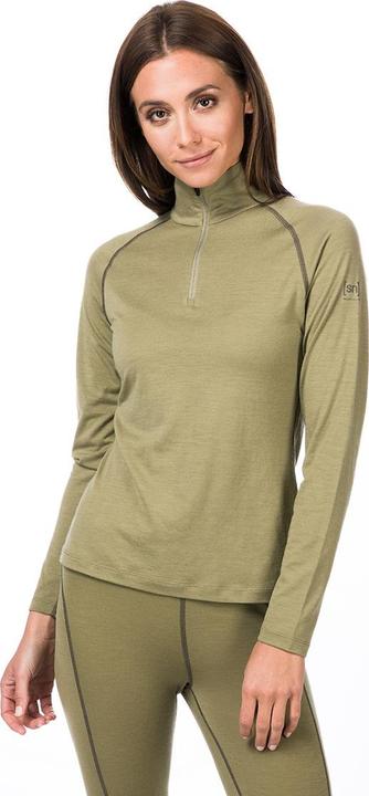 Actual product image Super Natural Base 175 1/4 Zip Longsleeve (XS)