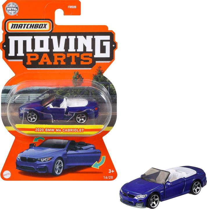 Image du produit Matchbox Voitures avec pièces mobiles Assortiment