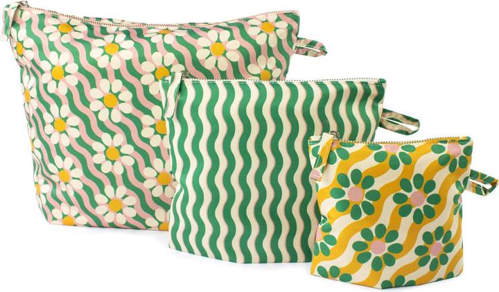 Kind Bag Pouches 3-Pack Wavy Daisy