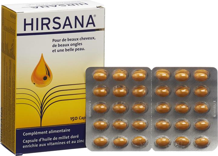 Produktbild Hirsana Goldhirse Öl (150 Stück, Kapseln, 126 g)