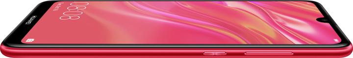 Actual product image Huawei Y7 2019 coral red (32 GB, Red, 6.26", Hybrid Dual SIM, 13 Mpx, 4G)