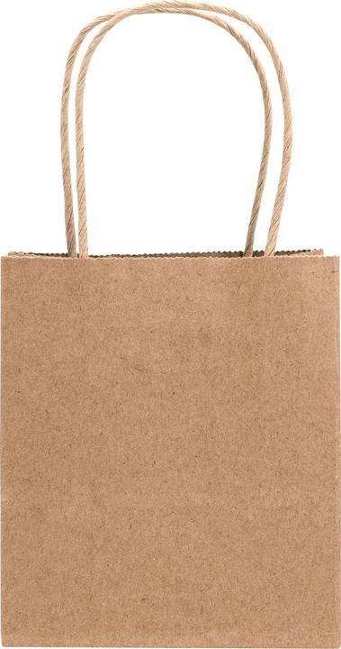 Actual product image Idena 60057 - Paper bags, 20 pieces, 18 x 8 x 21 cm, gift bags, kraft paper bags, craft bags z (Gift bag, 20 x)