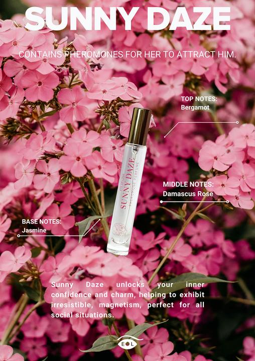 Actual product image Eye of Love Bloom Pheromone Perfume Attract Him 30ml Sunny Daze (Eau de toilette, 30 ml)