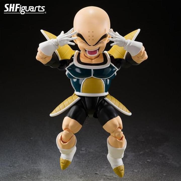 Actual product image Bandai AF Dragon Ball Z Krillin Battle SHF 12cm