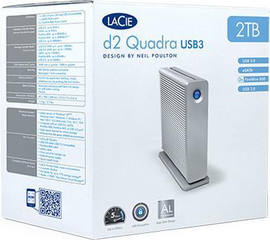 Actual product image LaCie d2 Quadra (3 TB)