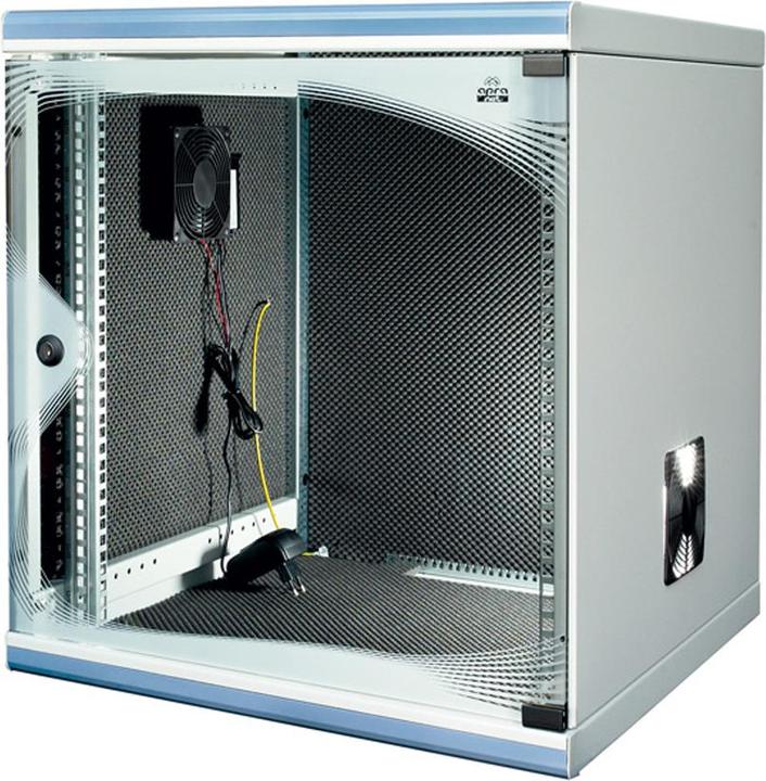 Immagine prodotto Apra Mobile sottopiano Optirack Silent (12 HE, Rack da 19 pollici)