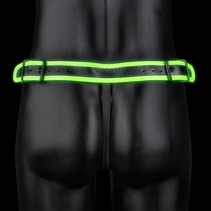 Produktbild Ouch! Striped Jock Strap - Glow in the Dark (XL)