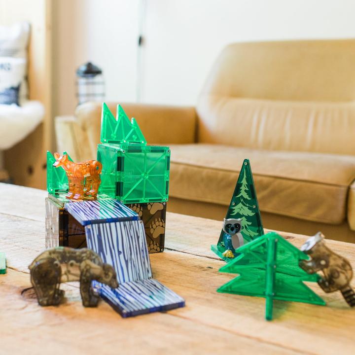 Image du produit Magna-Tiles Set d'animaux de la forêt (25 pièces)