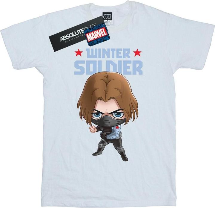 Winter Soldier Bucky Toon TShirt (4XL)
