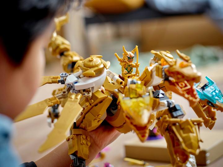 Actual product image LEGO Lloyd's ultra gold dragon (71774, LEGO Ninjago)