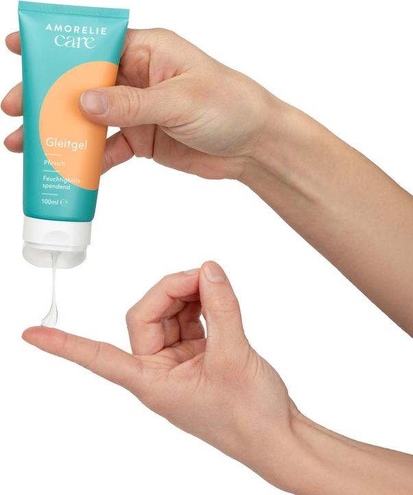 Actual product image Amorelie AMC Aqua Peach Scent Lubricant 100 ml (100 ml)