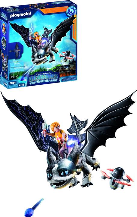 Produktbild Playmobil Dragons: The Nine Realms - Thunder & Tom (71081, Playmobil Dragons)