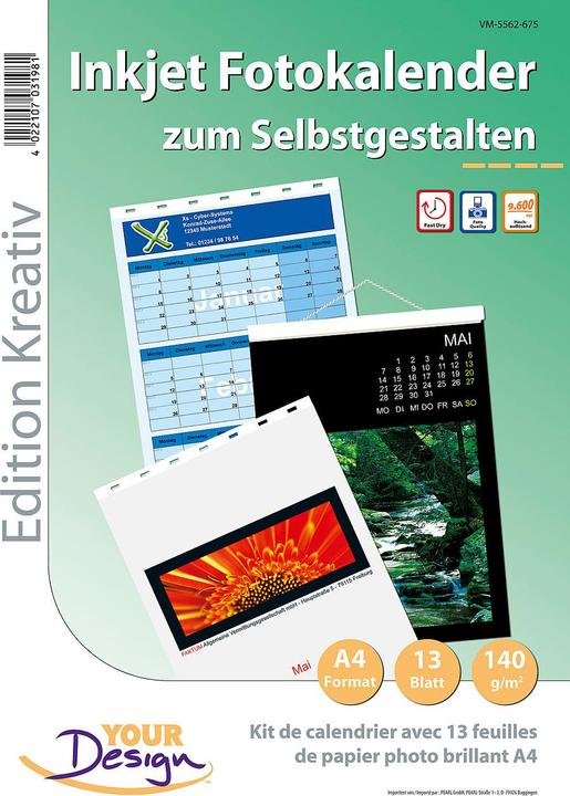 Image du produit Your Design Set de calendriers photo A4 vertical (140g/m²) (A4)