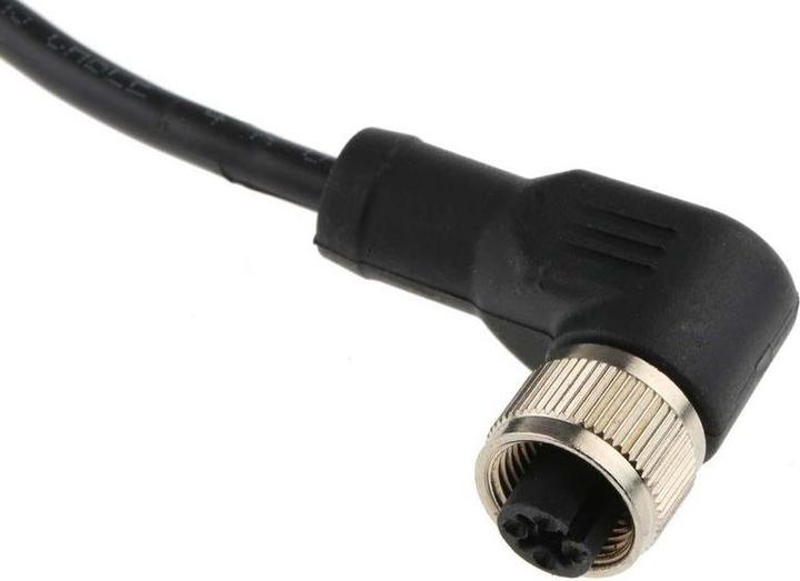 Produktbild Rs Pro M12 Connector Female Angled,4W, 5m