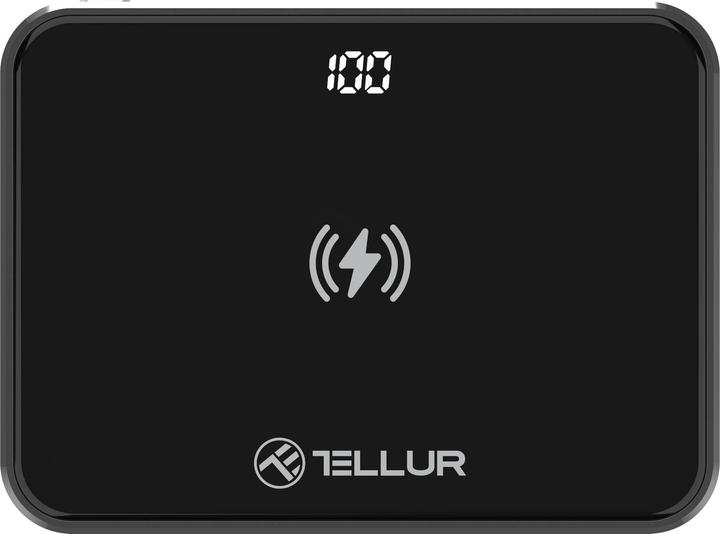 Actual product image Tellur Graphene PD10000 Power Bank 10000mAh juodas (10000 mAh, 50 W, 10000 Wh)