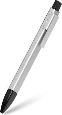 Actual product image Moleskine Pro Click Ballpen black 1.0 Silver grey (Silver, Black)