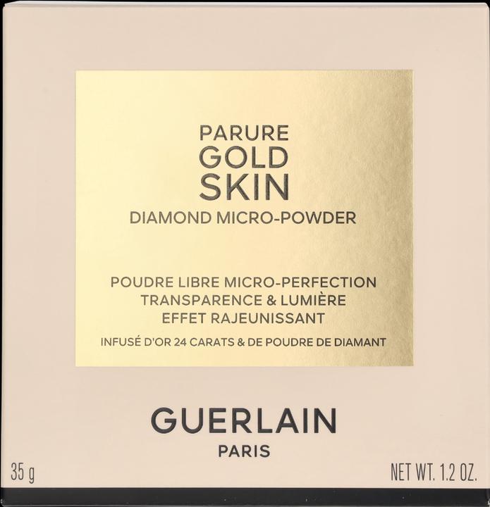 Actual product image Guerlain Parure Gold Skin Diamond Micro-Powder 03 Moyen / Medium (MEDIUM, 03 Moyen)